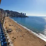 Palmeras 1° Linea Playa Lejlighed Benidorm